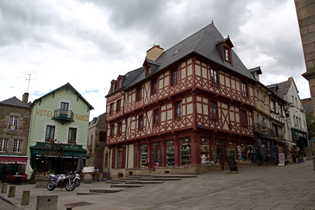 josselin france frankrijk hdr bretagne pontivy morbihan chateau kasteel